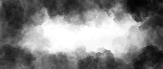 abstract dark smoke cloud background with soft gradient and moody texture. ideal for horror designs,