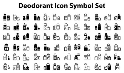 deodorant icon symbol set.svg. creative modern icon set, professional symbol download scalable vecto