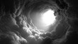 © ai_katrin - clinical death and tunnel with bright light