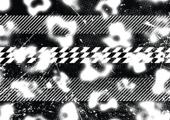 Wall Mural - grunge urban background. vector. textured banner . futuristic digital background. grungy effect . ab