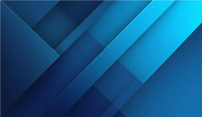 abstract Modern blue layered background with diagonal geometric shapes and smooth gradient . Vector design suitable for business, technology, or corporate layouts