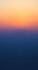 Wall Mural - digital background, a harmonious fusion of cool blue and vibrant orange gradients