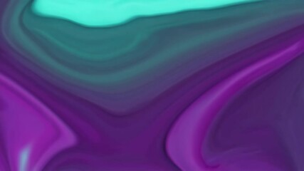Wall Mural - a soft, wavy gradient from neon teal to neon purple that fades out should have no sharp edges and all blurry, should look like a background