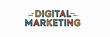 © Gerald I. Mastin - Colorful Digital Marketing Word Art Illustration on White Background