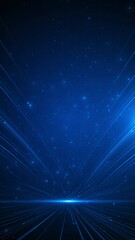 Wall Mural - futuristic particle beam stream, digital data flow. dynamic pattern with power rays light. crypto cu
