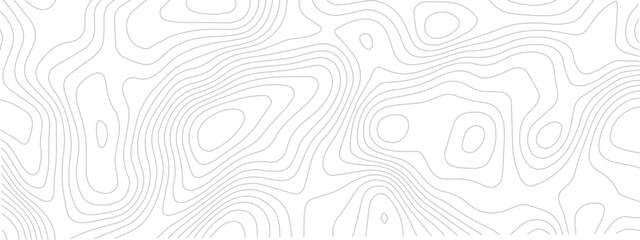 Wall Mural - Creative Abstract Mapping Design with Seamless Contour Lines Depicting Mountain Ridges and Ocean Depths in a Stylized Geometric Grid
