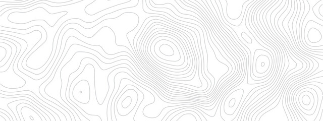 Wall Mural - High-Resolution Seamless Topographic Map Pattern with Mountain and Ocean Line Work in an Abstract Grid Style
