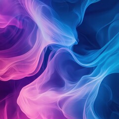 Wall Mural - ethereal swirls of color in soft pastel hues and fluid motion