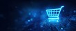 © MP Studio - The glowing digital shopping cart symbolizing modern ecommerce solutions