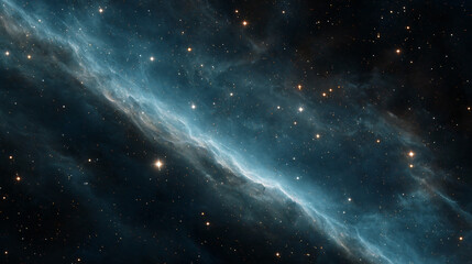 Wall Mural - cosmic dust cloud nebula majesty celestial tapestry unveiling deep space wonders galactic formation 