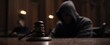© Studio Nova - The gavel resting on the table in a somber courtroom atmosphere.