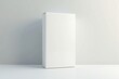 © Volodymyr Hankevych - Plain white rectangular box mockup in a minimalist setting