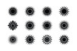 © efuture studio - Sun Silhouette Icon Set
