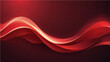 © SAHAD - _Abstract_red_background_with_flowing_light_waves