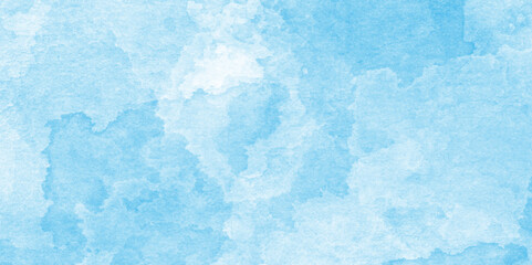 Canvas Print - abstract blue watercolor light shades color frame r illustration,creative background,ice and cold dr