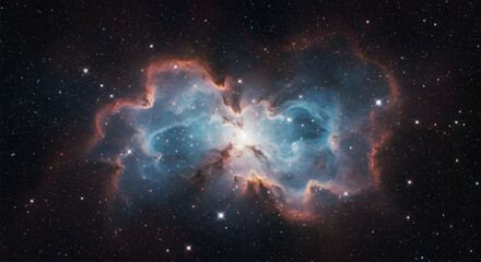 Wall Mural - stunning nebula image of space and stars in the universe, outer cosmos, galaxy