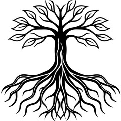 tree with roots