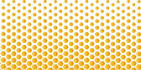 Wall Mural - dot orange light technology texture hexagon background. vector illustration flat geometric texture s
