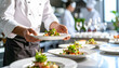 © Asof86 - waiter serving food in restaurant