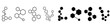 © Denys - Moleculae structure icon vector set. Atom structure illustration sign collection. molecule symbol. atom web icons. Physics logo design.