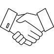 © Halema - Simple Icon of a Handshake Deal
