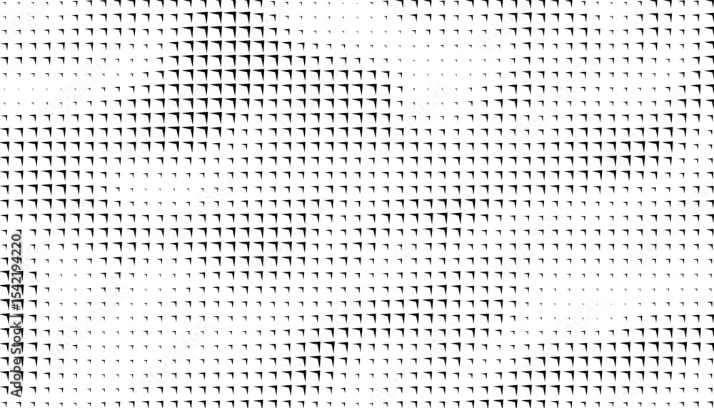Black and white abstract dynamic halftone pattern with geometric shapes ...