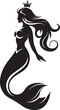 © Graphic_Design - A beautiful queen mermaid vector printable design