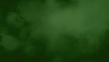 Wall Mural - deep forest green watercolor texture background with subtle brush strokes and gradient shading, idea