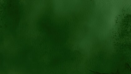 Wall Mural - deep forest green watercolor texture background with subtle brush strokes and gradient shading, idea