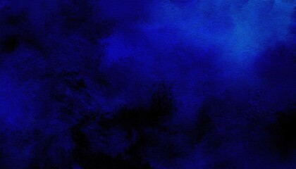 Wall Mural - deep cobalt blue grunge texture with subtle canvas weave and faint distressed speckles, ideal for background in branding, web layout, print media, or packaging

