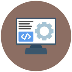 software icon vector image. can be used for technology ecommerce.
