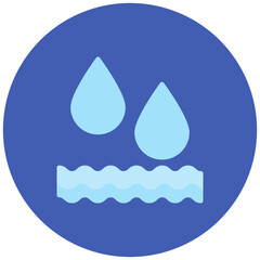 Wall Mural - water icon vector image. can be used for raw metrial.