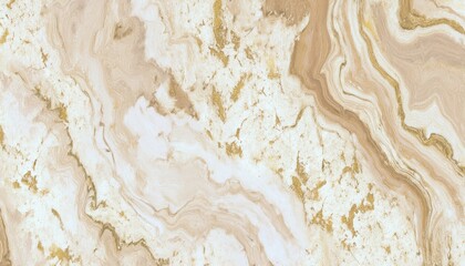 Wall Mural - elegant beige and gold marble texture with organic swirls and soft veins for luxury branding, print 