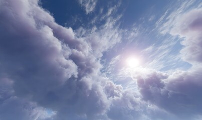 Wall Mural - the heavens. lighting. generative ai