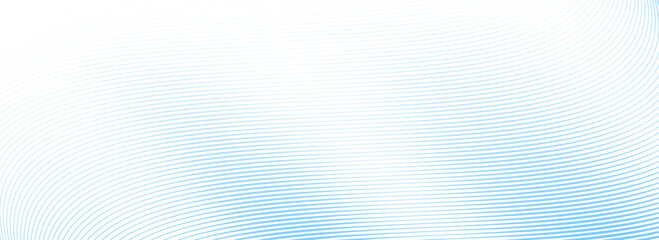 Wall Mural - abstract thin line wave background. light blue dynamic stripe texture. warped and curved lines wallp