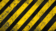 © CyTech Images - Yellow and black warning stripes background – industrial safety hazard pattern