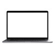 © afikurrahman - Modern Laptop with Blank Screen Technology Device Mockup