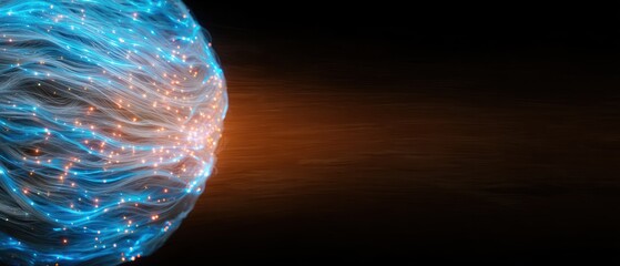Abstract sphere of light (1)