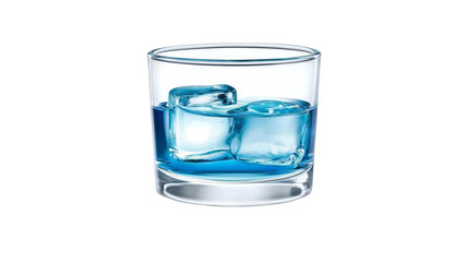 Wall Mural - ice water, a refreshing glass of coolness for perfect summer day