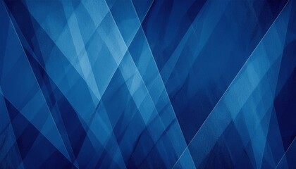 Wall Mural - abstract layered blue geometric texture background with overlapping translucent polygons and soft gr