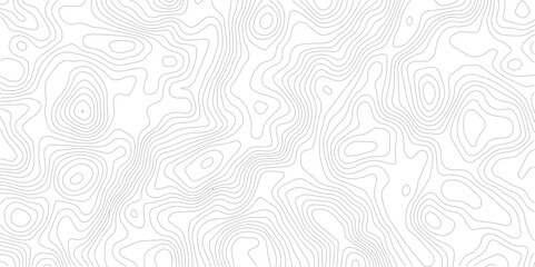 Wall Mural - High-Resolution Seamless Topographic Map Pattern with Mountain and Ocean Line Work in an Abstract Grid Style
