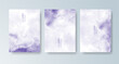 © REZI - Set of cards with bright colorful vector watercolor background. Design for your date, postcard, banner.