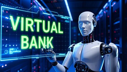 a futuristic robot showcasing 