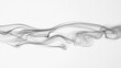 © Jafar - Gray Smoke Stream on White Surface