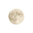 © rosen thal - Bright full moon isolated on transparent background