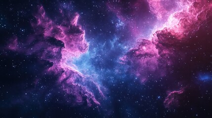 Wall Mural - Abstract space colors