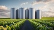 © Jack - A biofuel production facility converting agricultural crops into sustainable liquid fuels, emphasizing biomass conversion processes and their role in reducing carbon emissions.