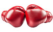 © Infinity Lens - Red boxing gloves isolated on transparent background.