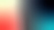 © MdHasan - Vibrant rainbow, orange blue teal white psychedelic grainy gradient color flow wave on black background, music cover dance party poster design.