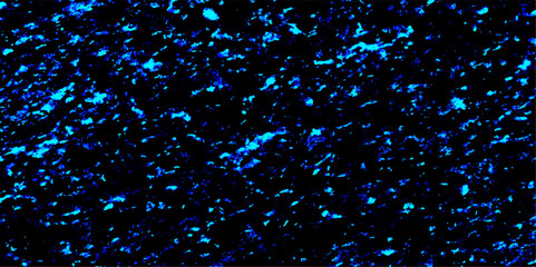 Wall Mural - stars in deep universe, galaxy. glittering stars of blue bokeh and blue sparkling lights festive bac
